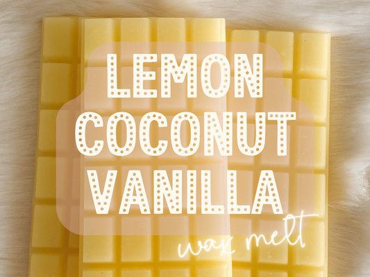 Lemon Coconut Vanilla Snap Bar