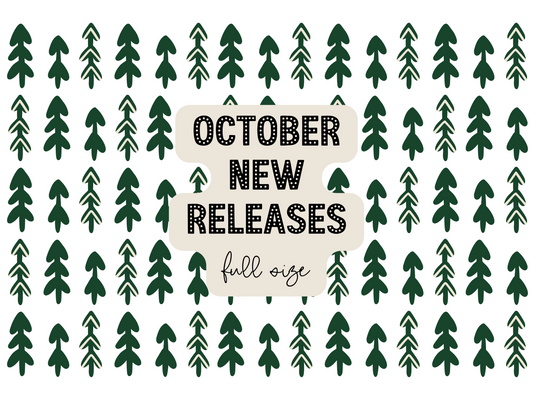October Release - Full Size Bars