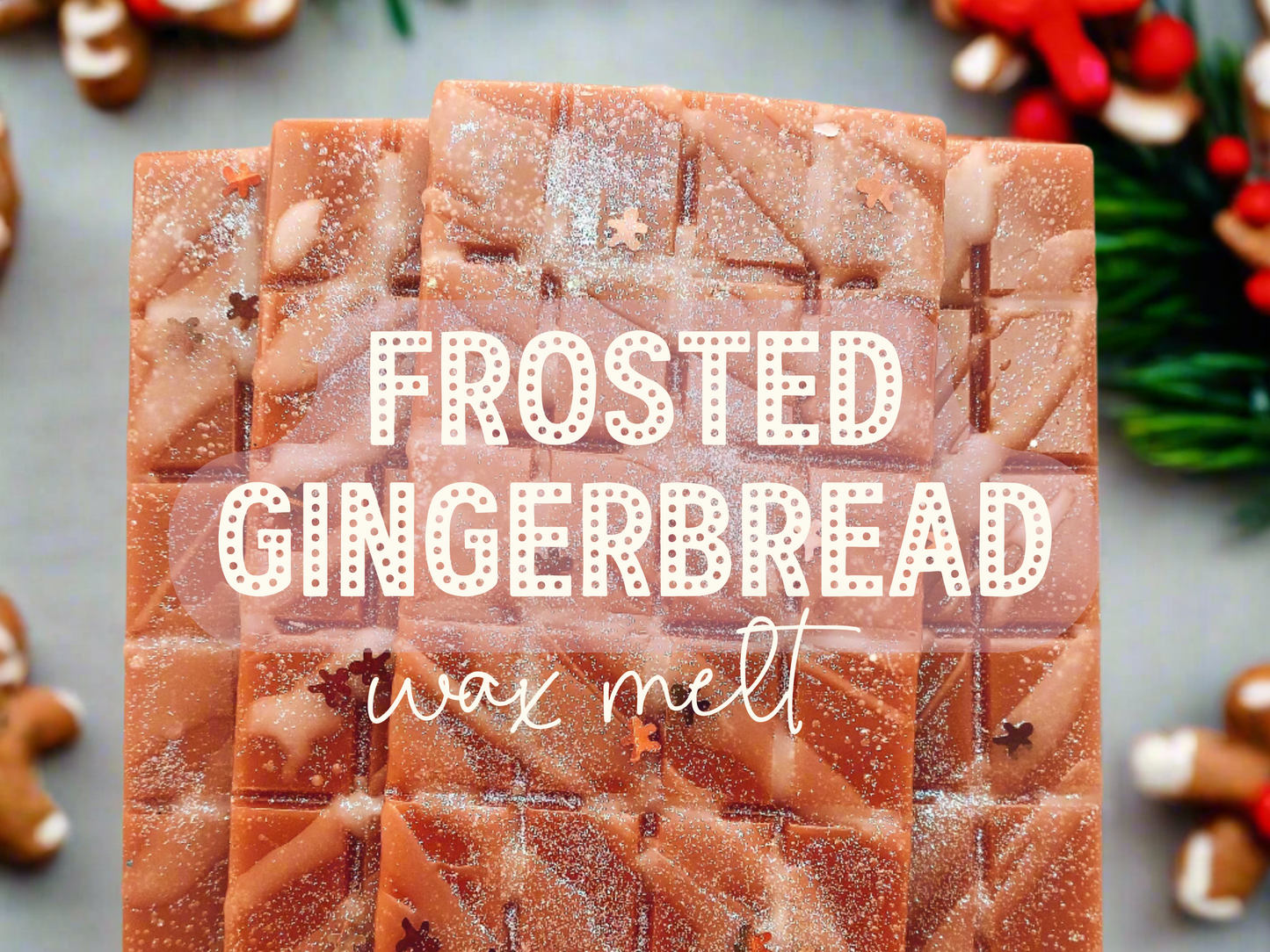 Frosted Gingerbread Snap Bar