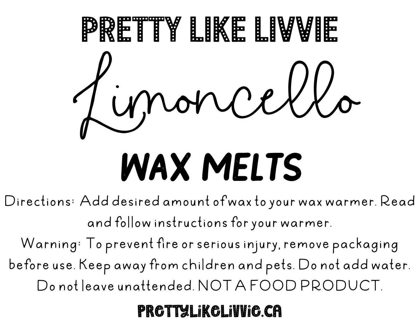 Limoncello Wax Melts