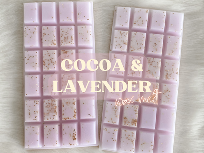Cocoa + Lavender Snap Bar