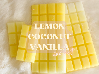 Lemon Coconut Vanilla Snap Bar